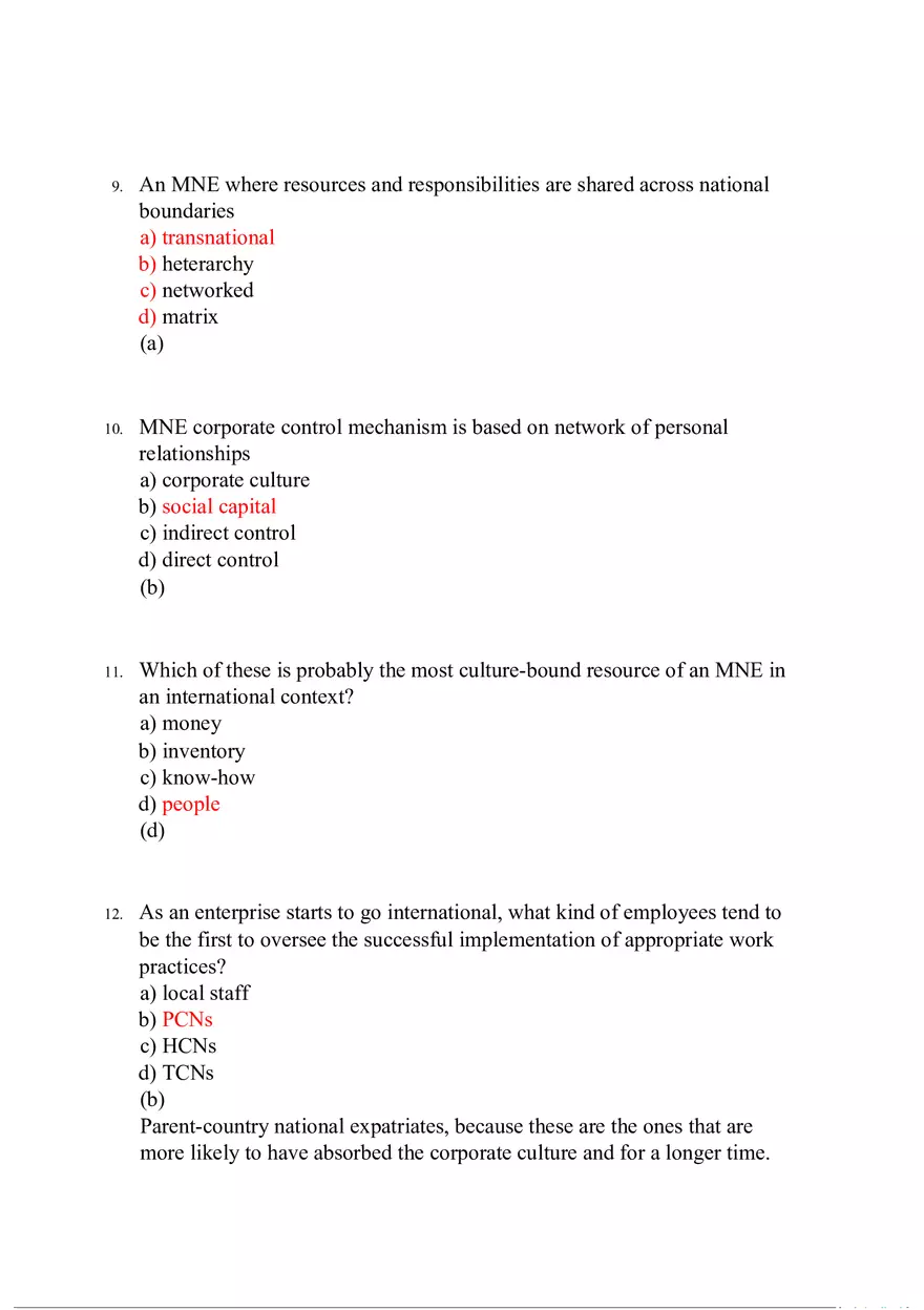 Beat the Clock Answer Key Chapters 1-3 - Page 4