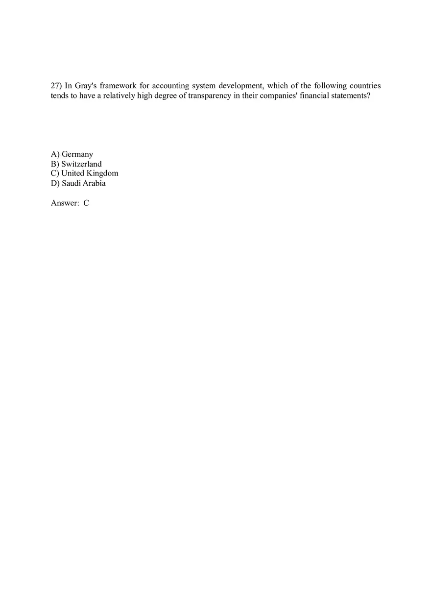 Worldwide Accounting Diversity Answer Key Part 1 - Page 3