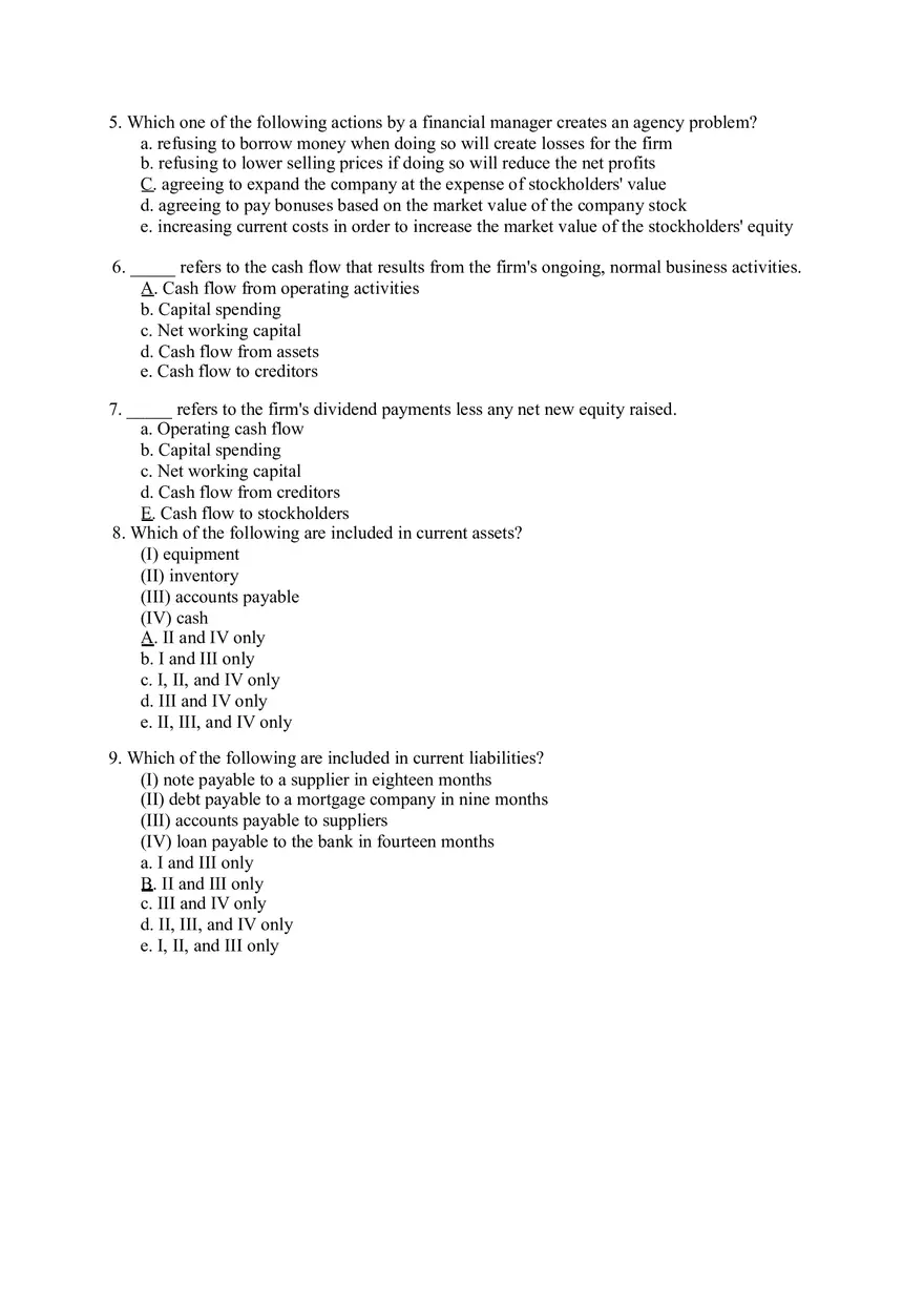 Corporate Finance Capital Structure Solution - Page 2