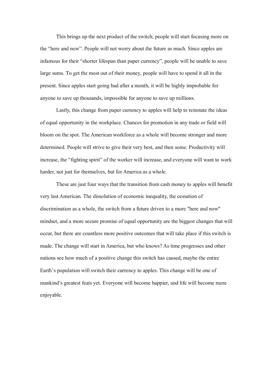 Changing Cash To Fruit - Page 2
