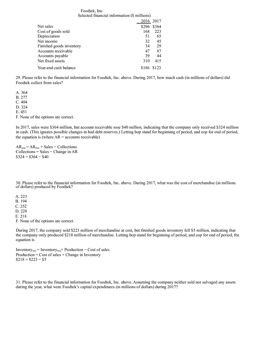 Chapter 1 Interpreting Financial Statements with Examples - Page 8