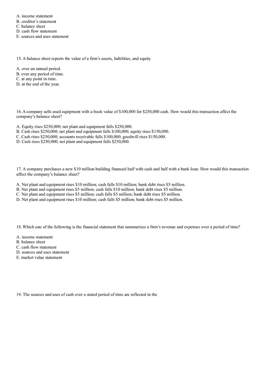 Chapter 1 Interpreting Financial Statements with Examples - Page 5