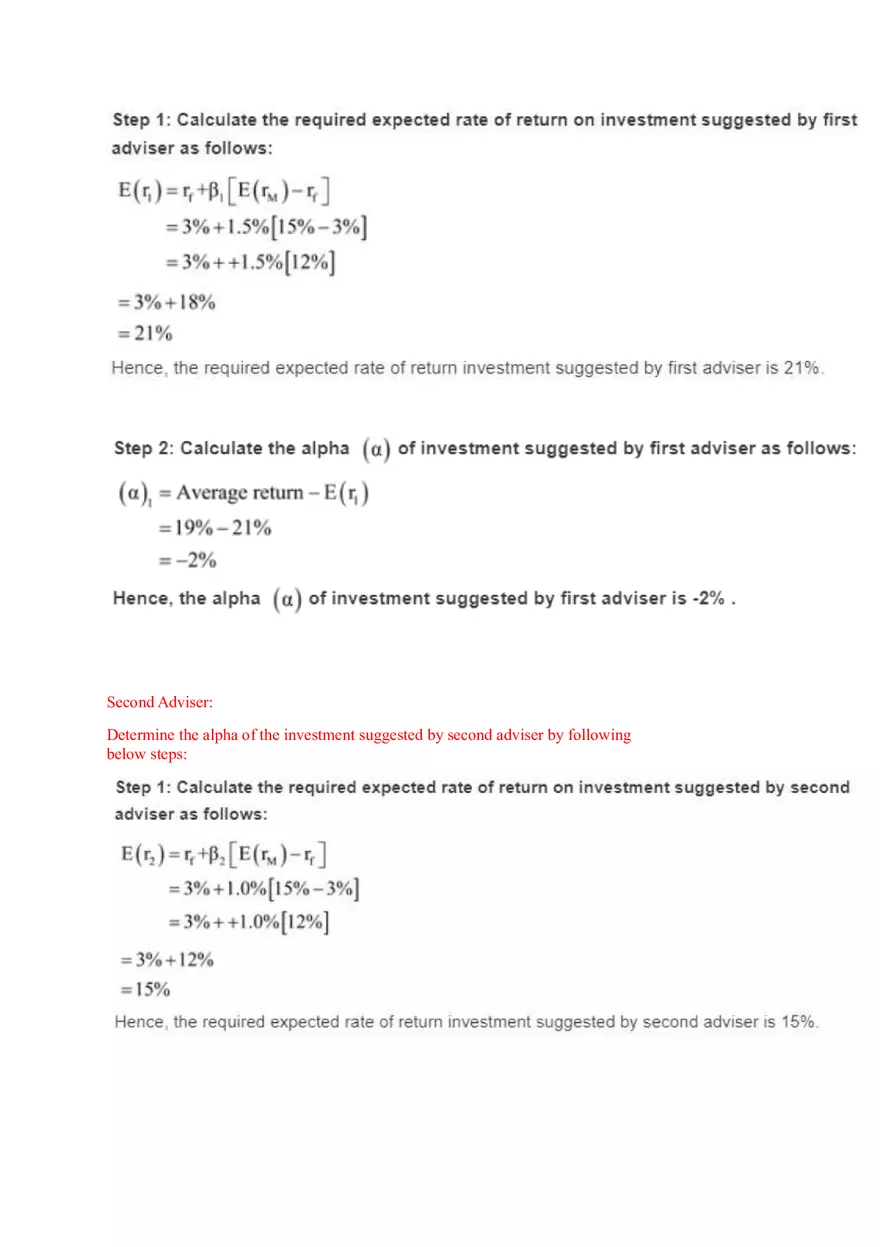 Capital Asset Pricing Model (Part 4) - Page 7