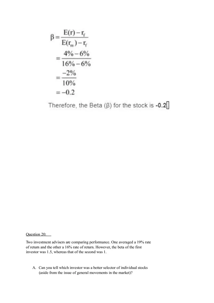 Capital Asset Pricing Model (Part 4) - Page 2