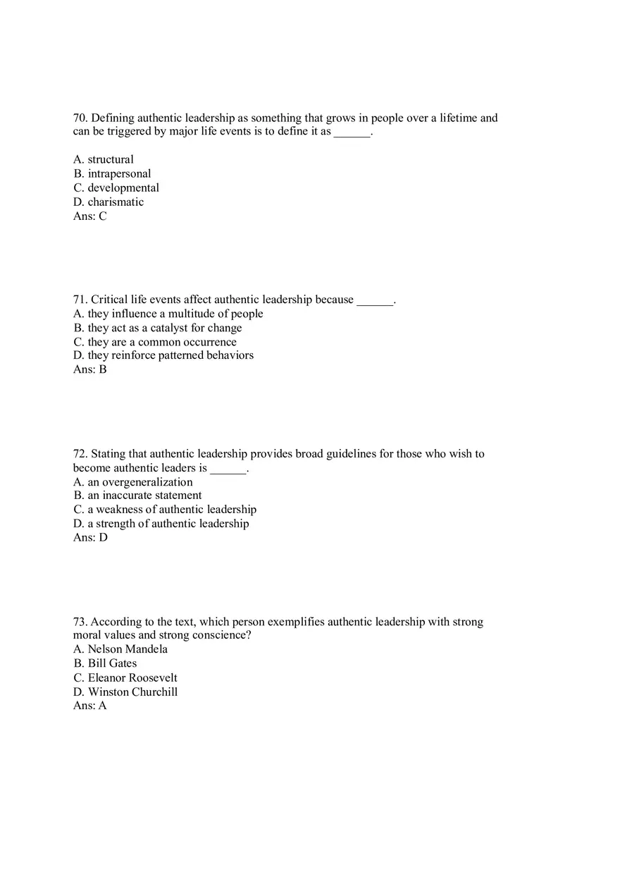Authentic Leadership Part 2 - Page 14