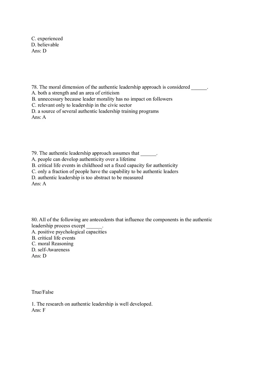 Authentic Leadership Part 2 - Page 3