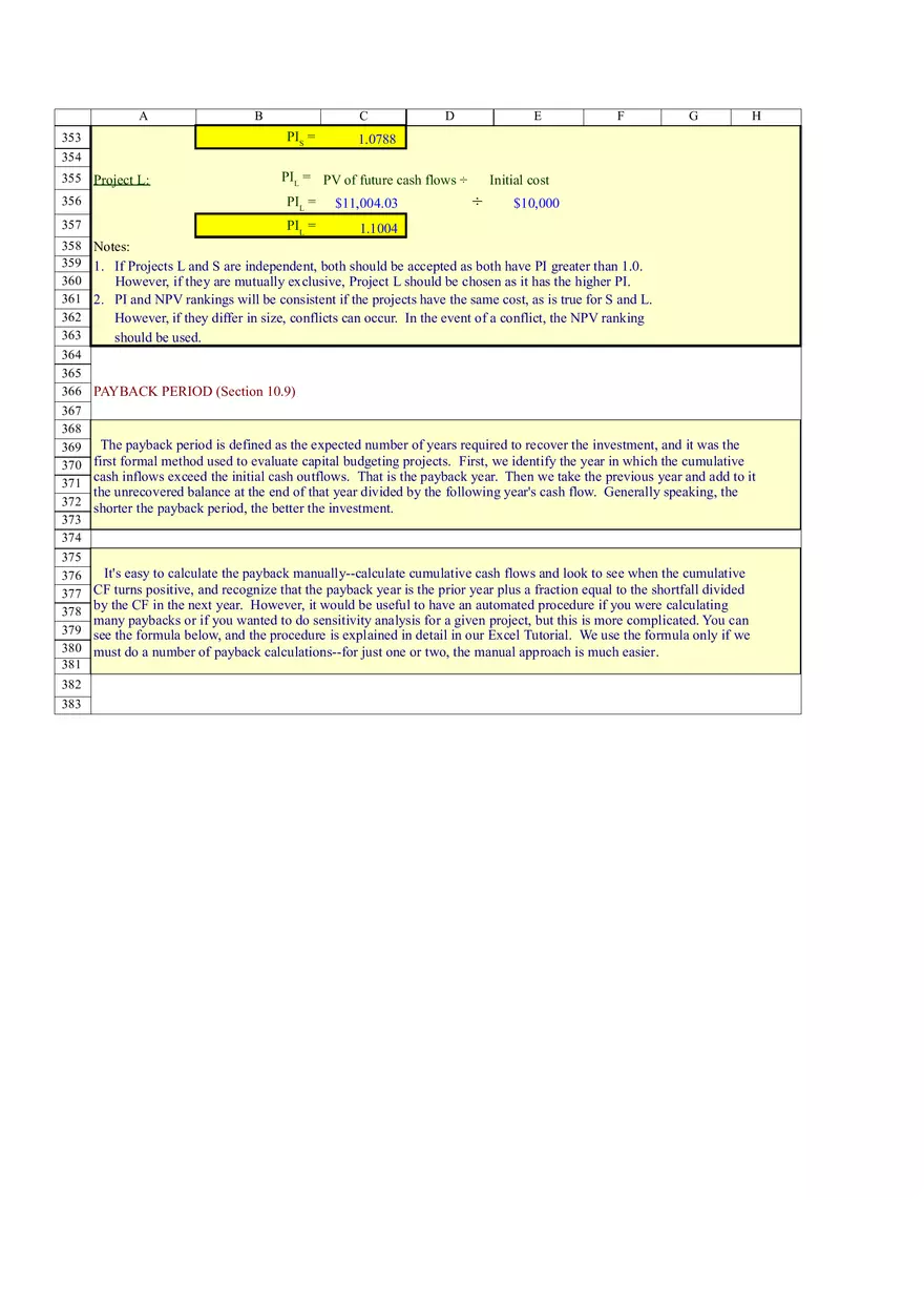 Based Financial Analysis of Projects - Page 16