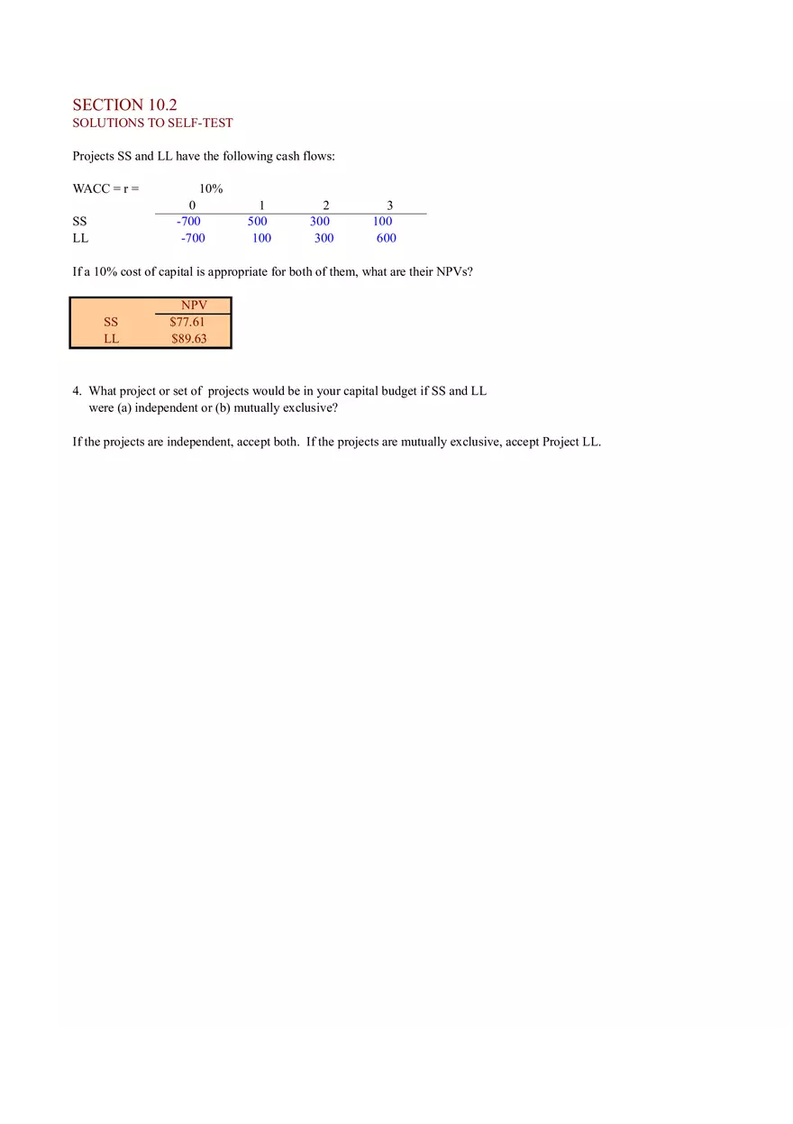 Based Financial Analysis of Projects - Page 5