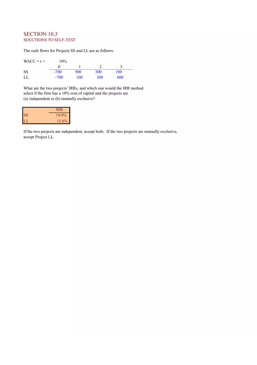 Based Financial Analysis of Projects - Page 6