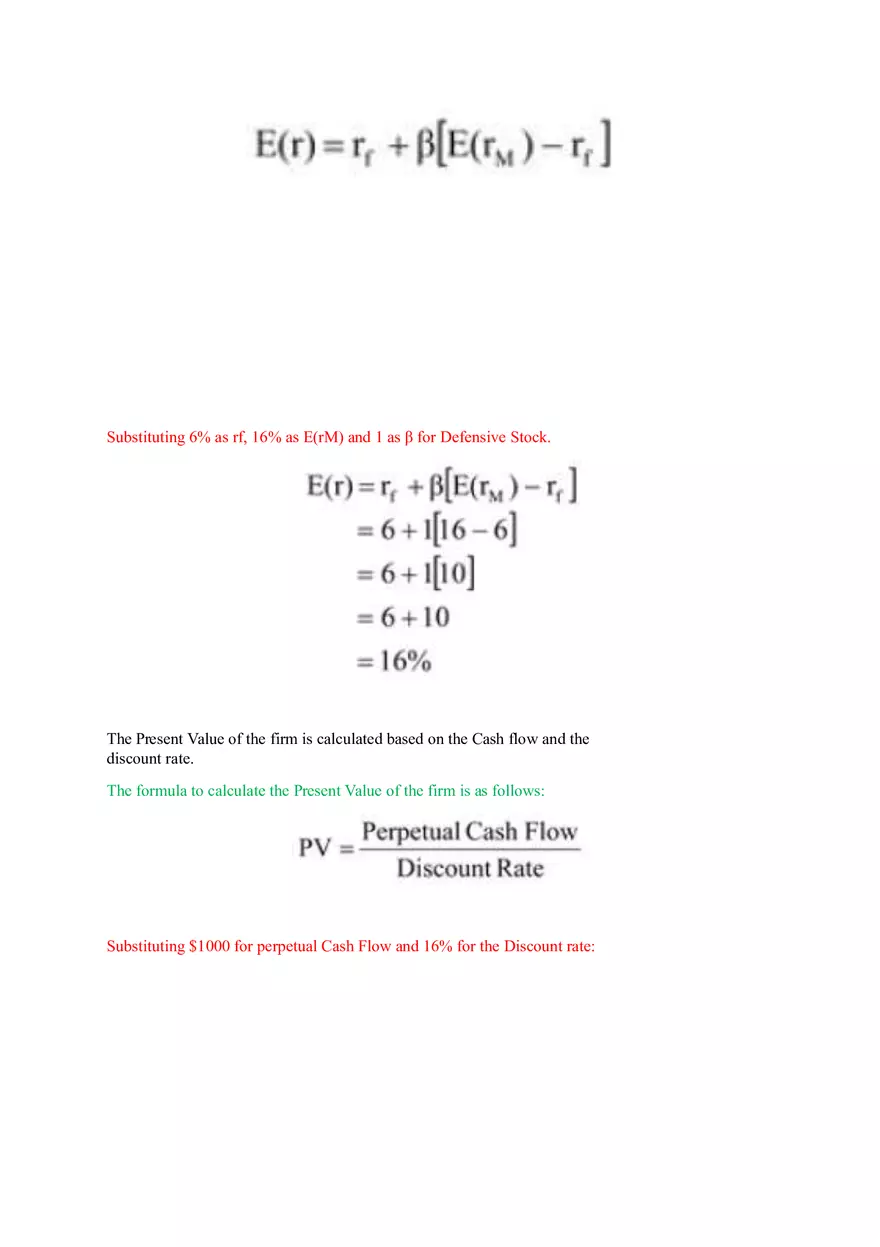 Capital Asset Pricing Model (Part 3) - Page 9