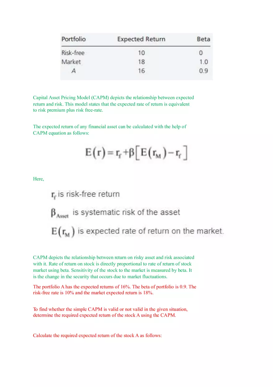 Capital Asset Pricing Model (Part 3) - Page 4
