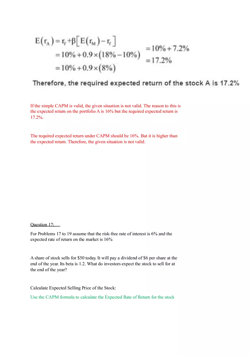 Capital Asset Pricing Model (Part 3) - Page 5
