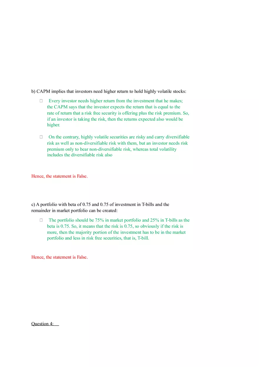 Capital Asset Pricing Model (Part 1) - Page 7