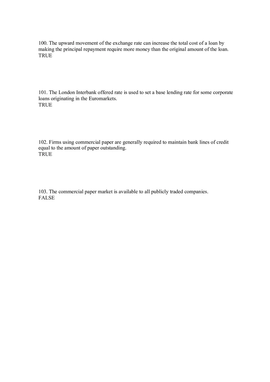 Sources of Short-Term Financing Answer Key 4 - Page 2