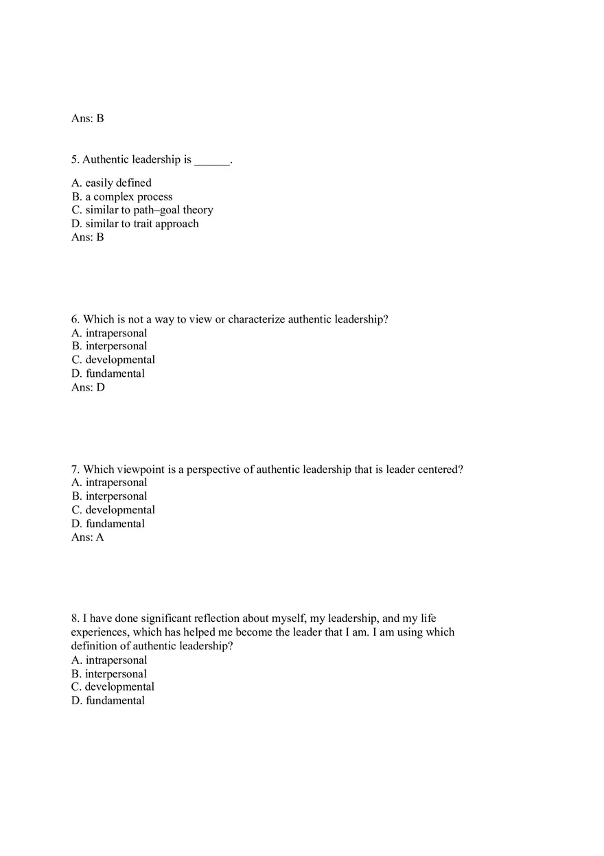 Authentic Leadership Part 1 - Page 2