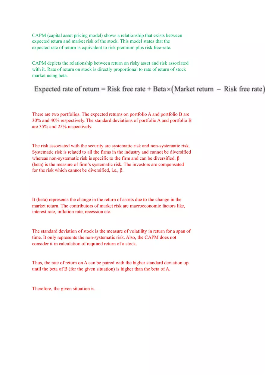Capital Asset Pricing Model (Part 2) - Page 10