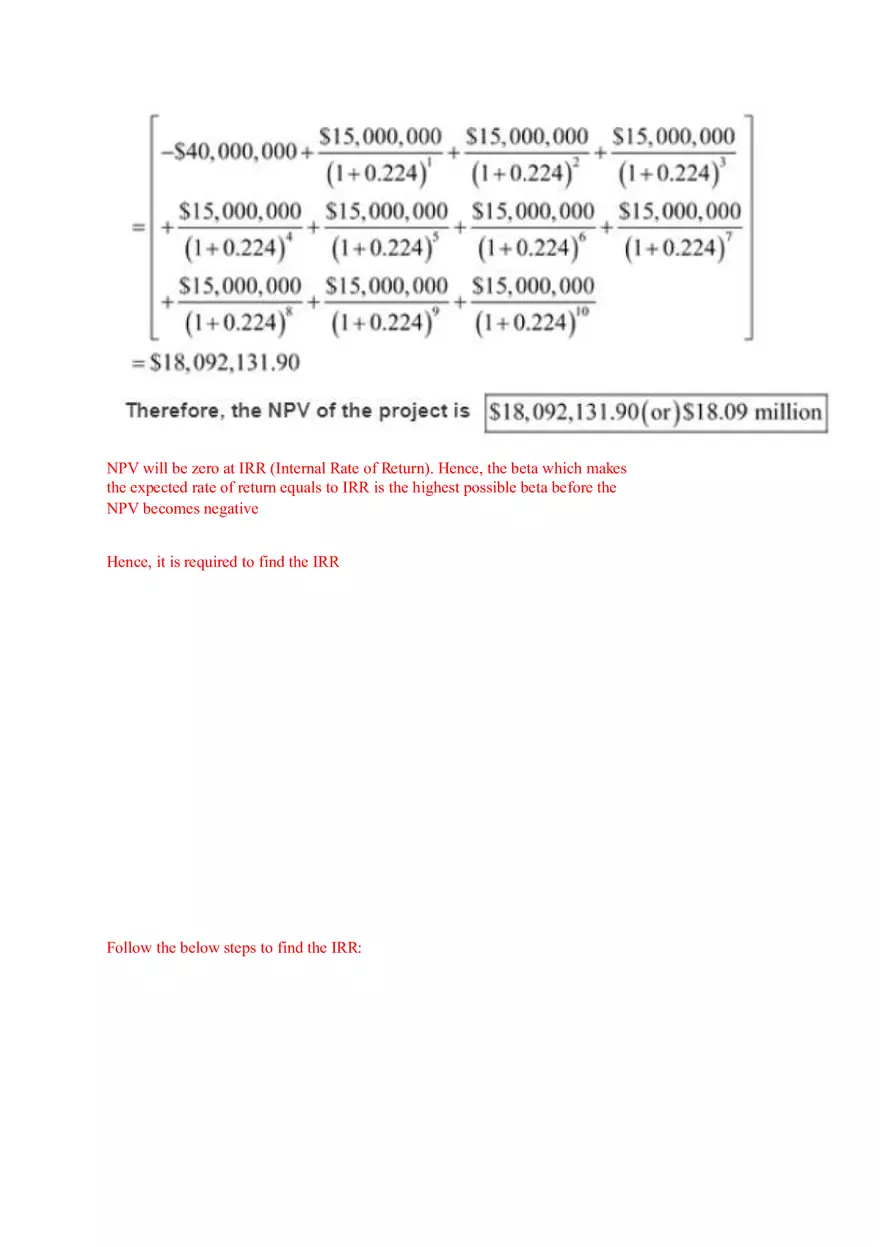 Capital Asset Pricing Model (Part 2) - Page 5