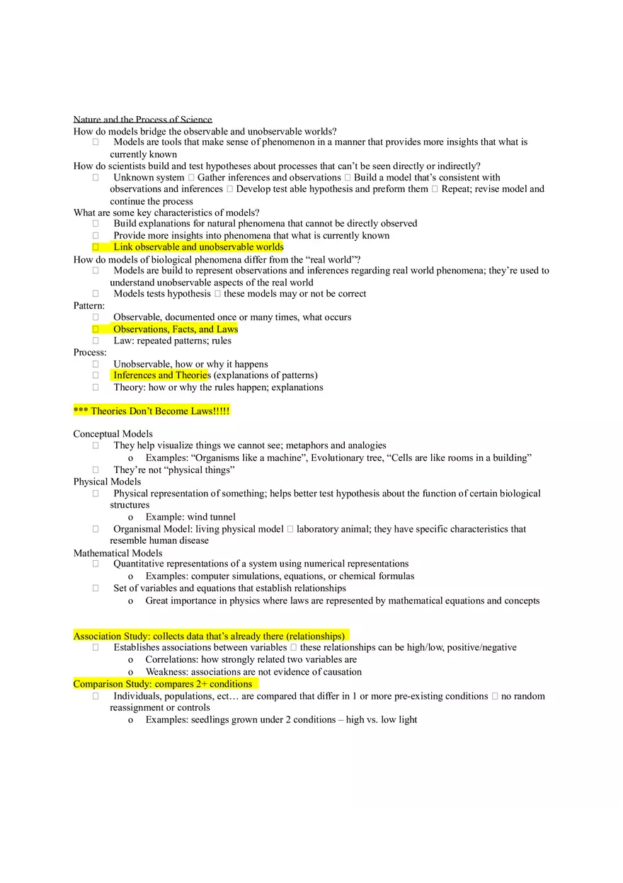 Nature and the Process of Science - Page 1