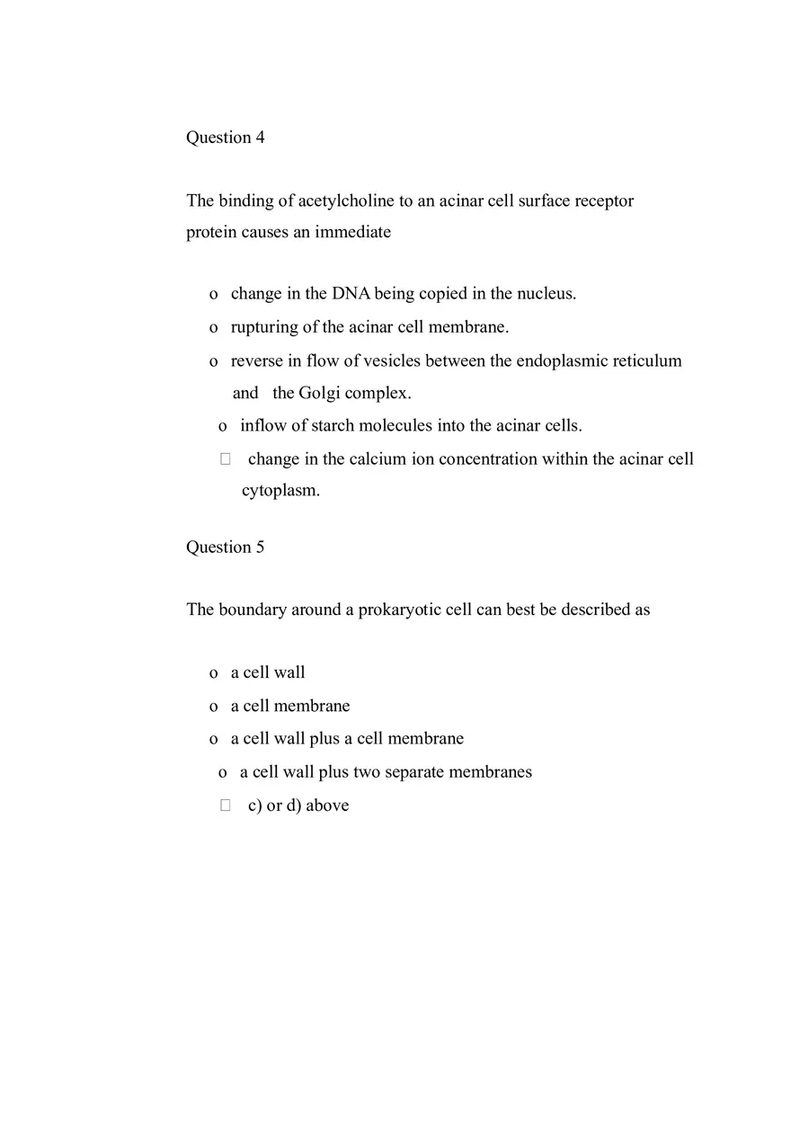 Quiz Molecules and Cells - Page 7