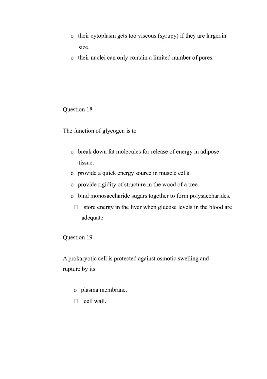 Quiz Molecules and Cells - Page 14