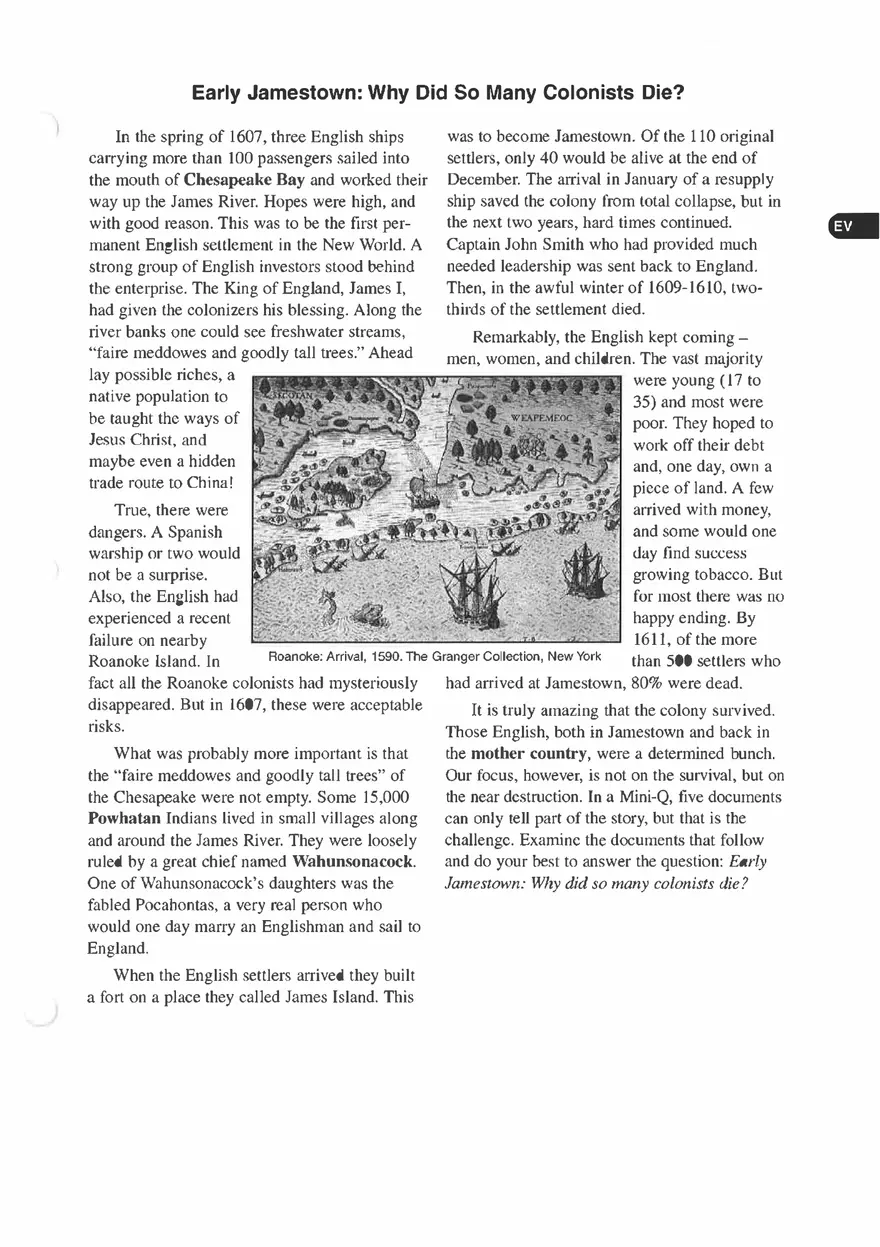 Early Jamestown - Why did so Many Colonists Die Part 1 - Page 3