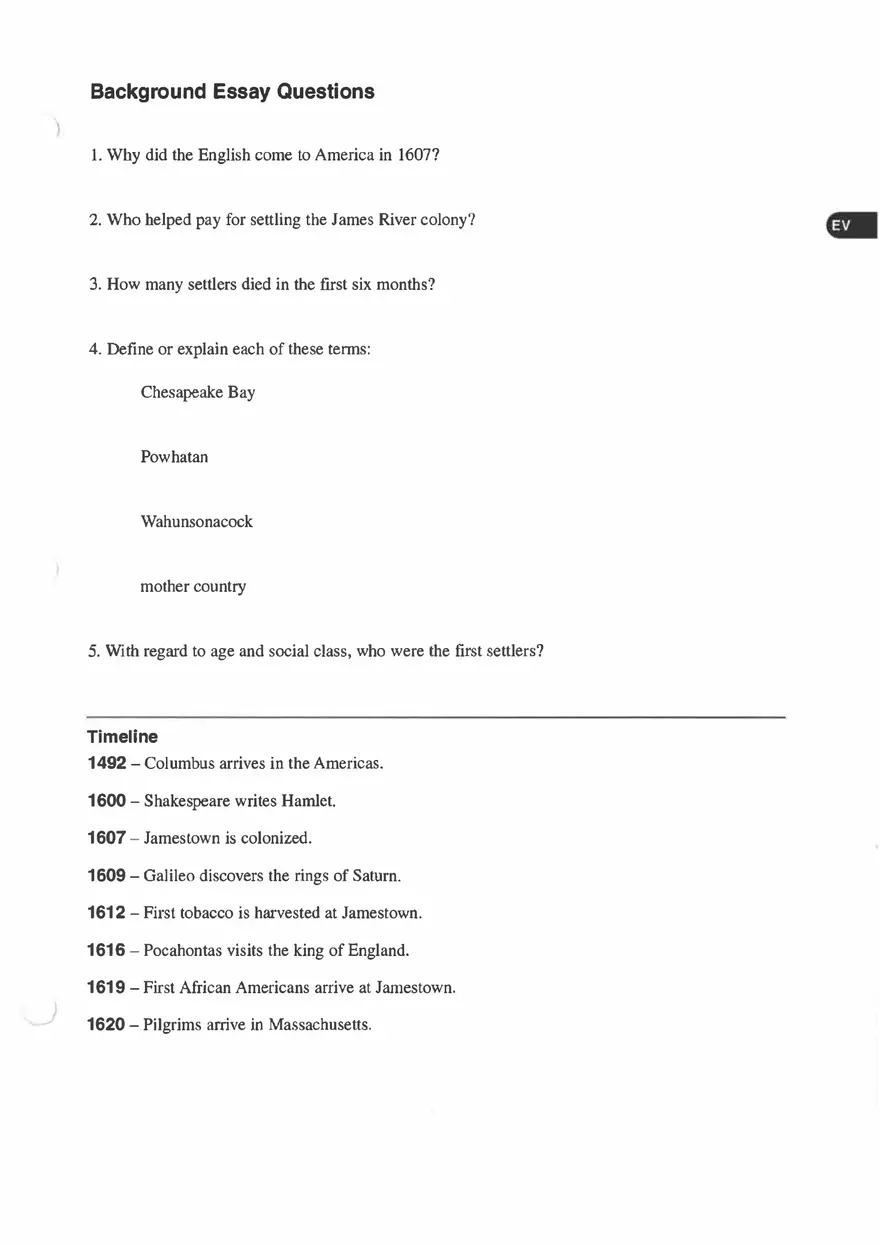 Early Jamestown - Why did so Many Colonists Die Part 1 - Page 4
