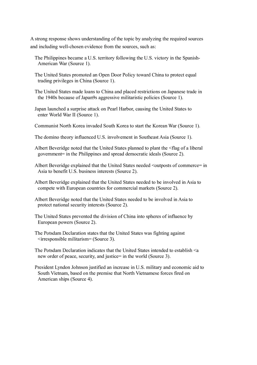 U.S. History Practice Test Part 2 - Page 11