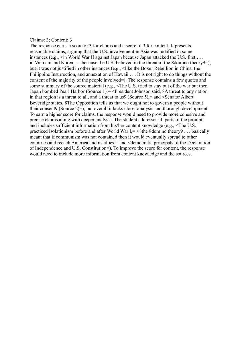 U.S. History Practice Test Part 3 - Page 9
