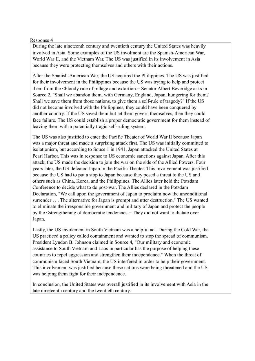 U.S. History Practice Test Part 3 - Page 10