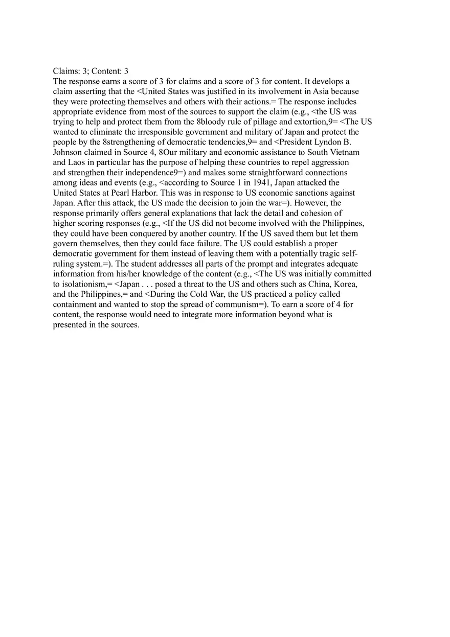 U.S. History Practice Test Part 3 - Page 11