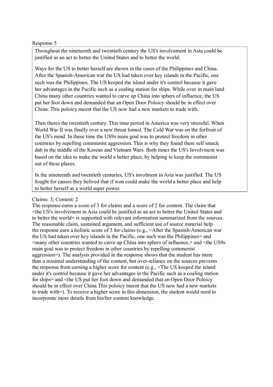U.S. History Practice Test Part 3 - Page 12