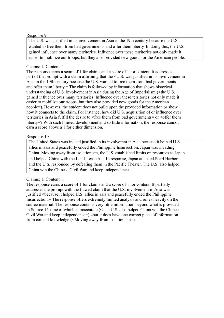 U.S. History Practice Test Part 3 - Page 4