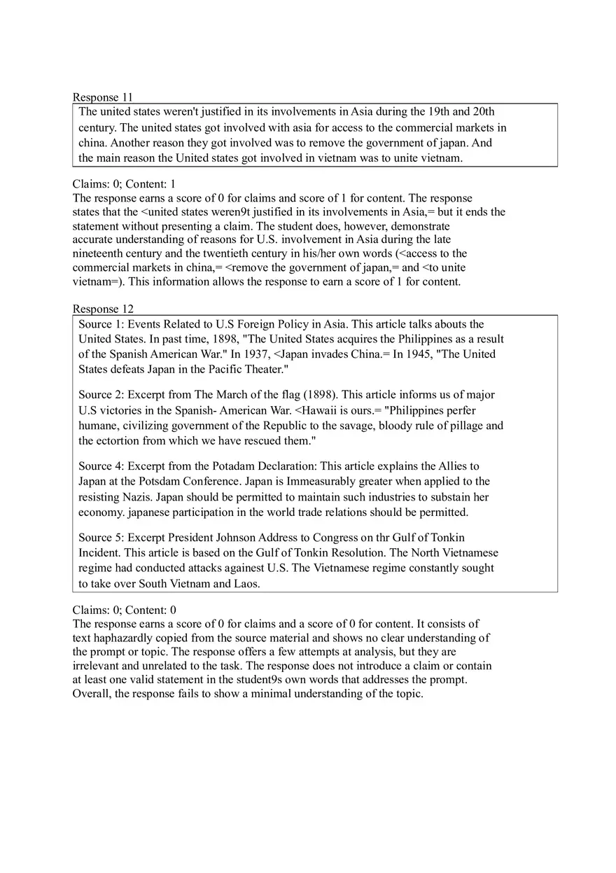 U.S. History Practice Test Part 3 - Page 5