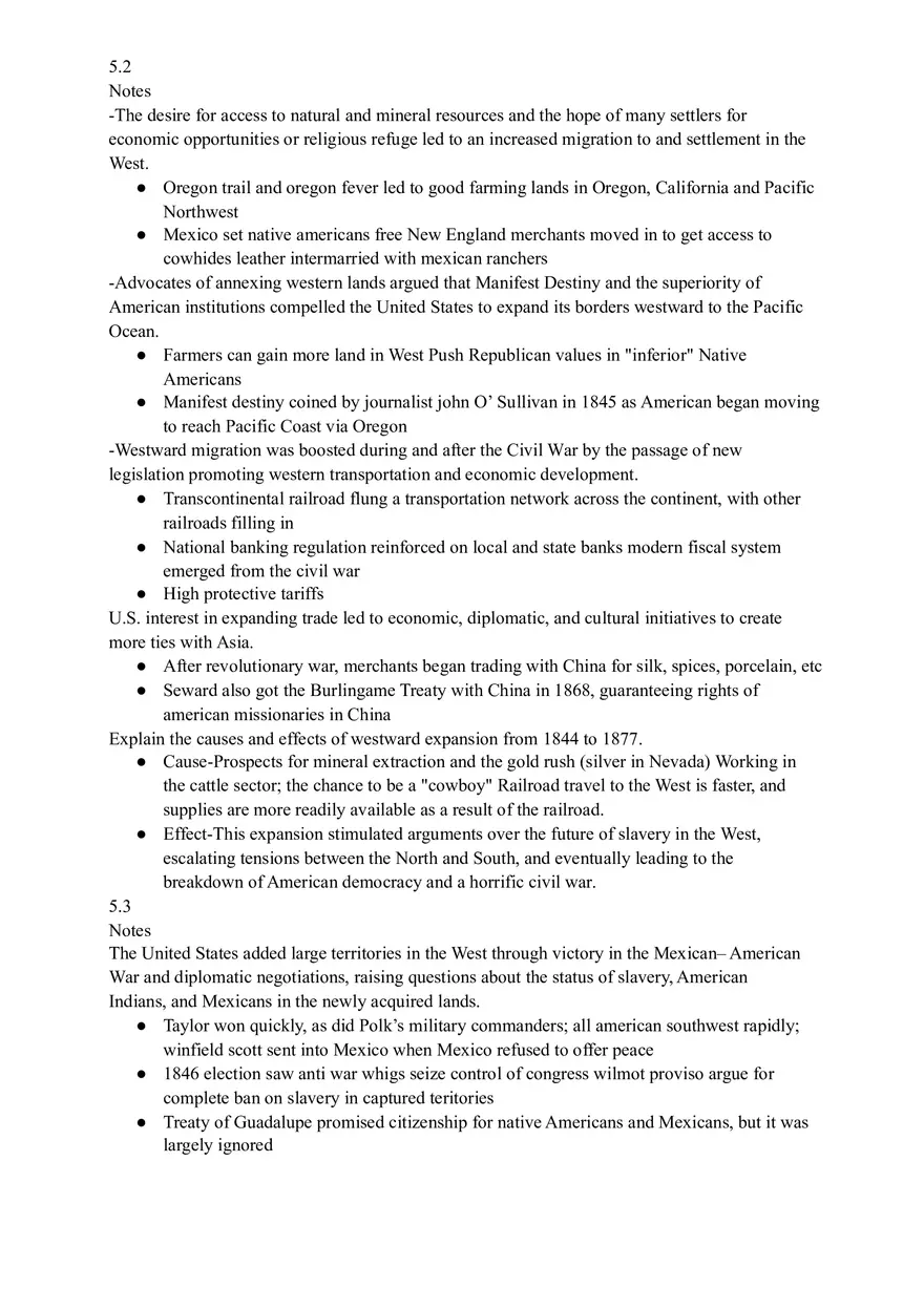 Manifest Destiny The Science Behind Westward Expansion - Page 1