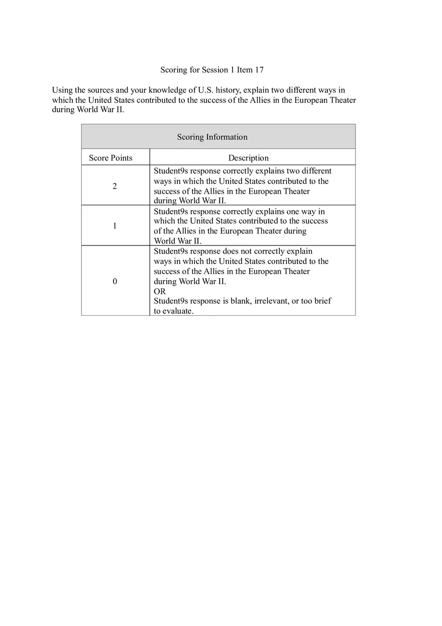 U.S. History Practice Test Part 1 - Page 8