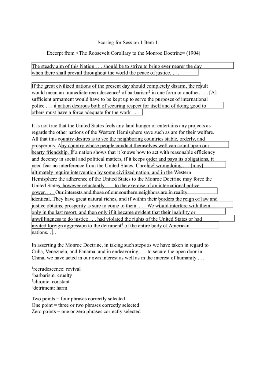 U.S. History Practice Test Part 1 - Page 5