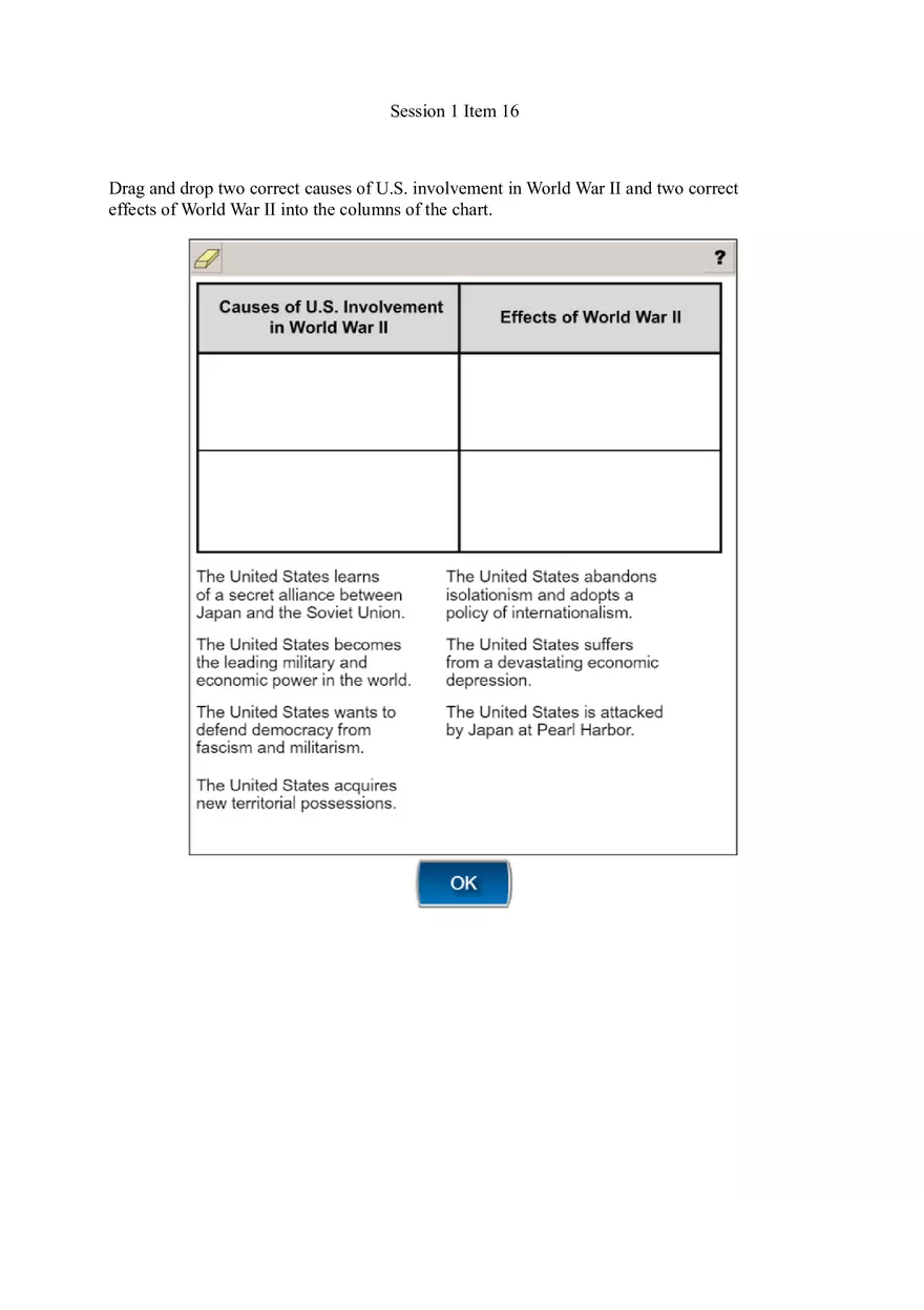 U.S. History Practice Test Part 1 - Page 6