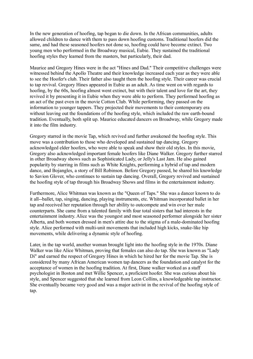 Traditional Hoofing Discussion - Page 2