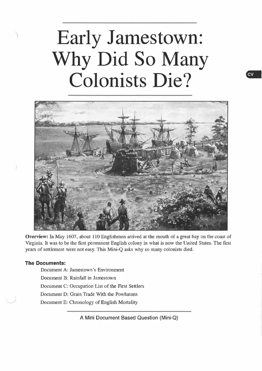 Early Jamestown - Why did so Many Colonists Die Part 2 - Page 3