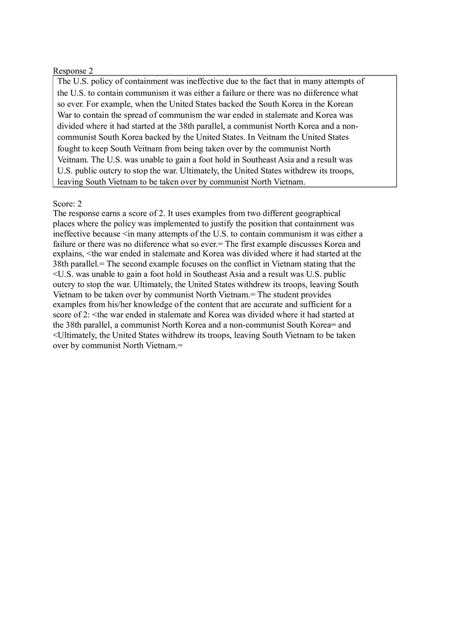 U.S. History Practice Test Part 4 - Page 10