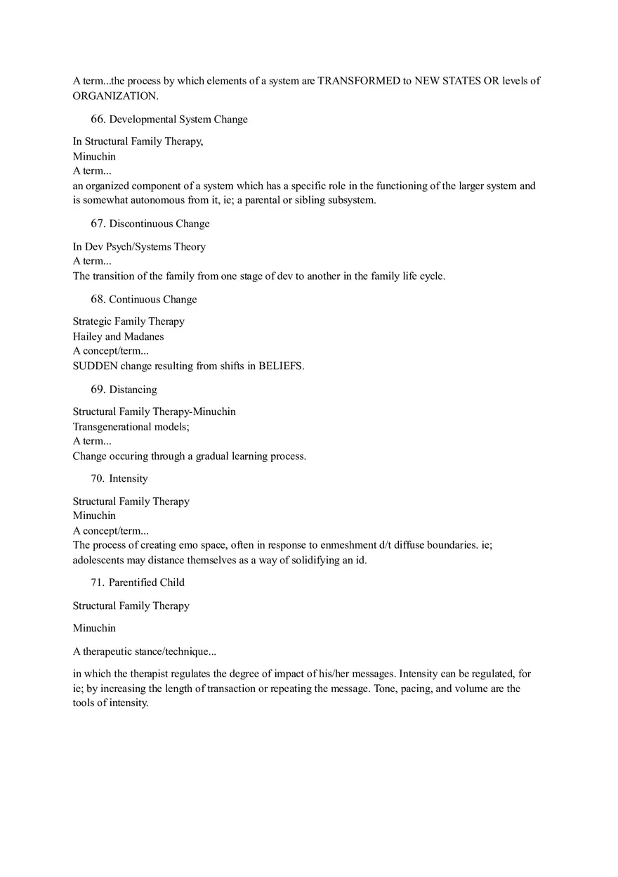 Family Therapy and Psychological Theories Quiz - Page 7