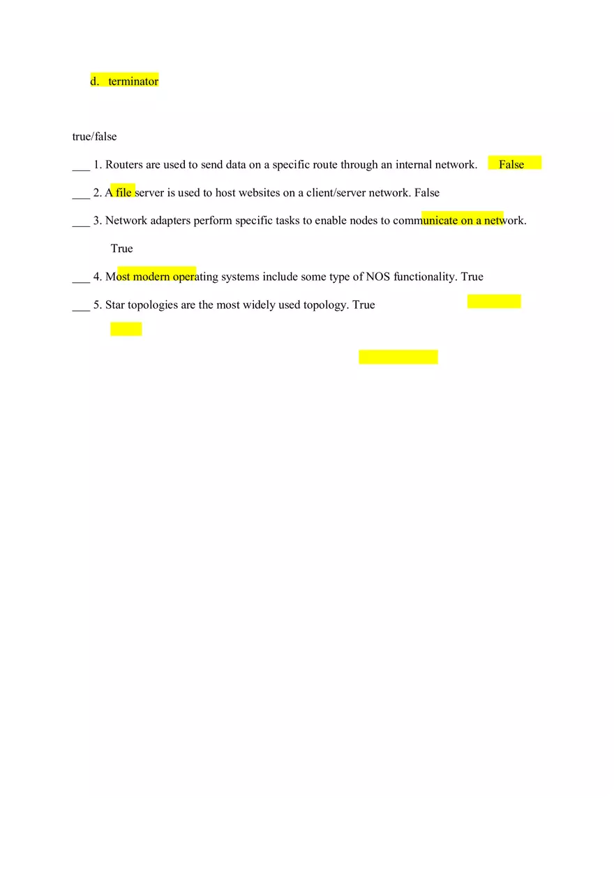 Business Adminstration Quiz Objective 12 - Page 4