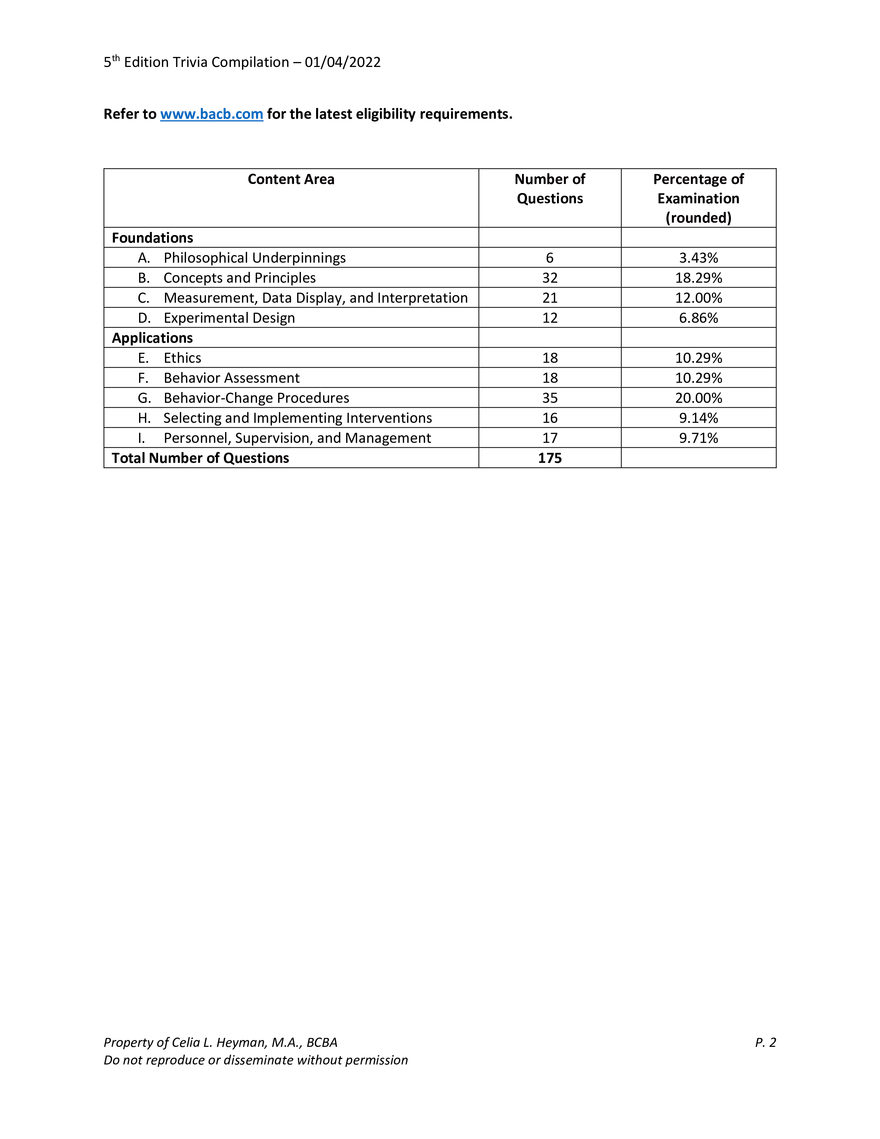 Trivia Compilation 5th Edition - Page 2