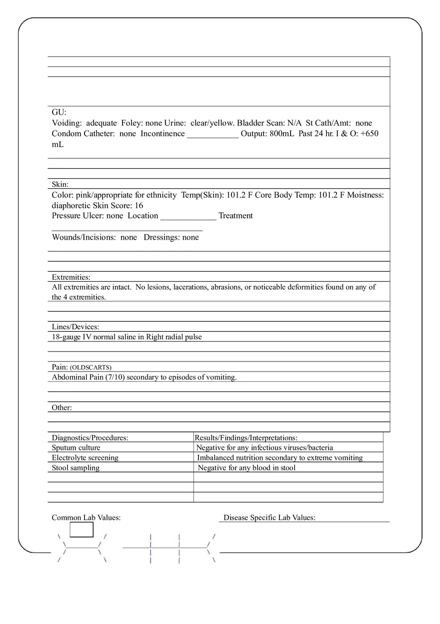 Revised Care Plan - Gastroenteritis - Page 13