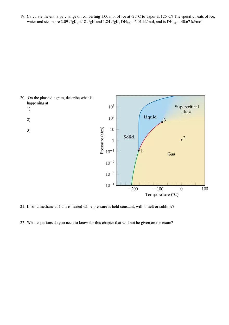 Liquids and Intermolecular Forces Practice Problems - Page 4