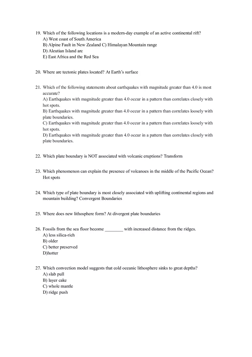 Which Ocean Formed As a Direct Result of the Breakup of Pangaea - Page 3