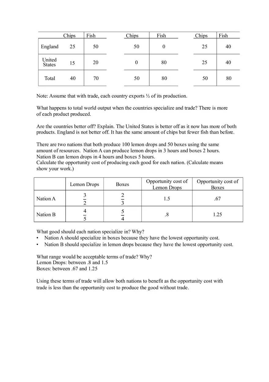 Comparative Advantage - Page 7