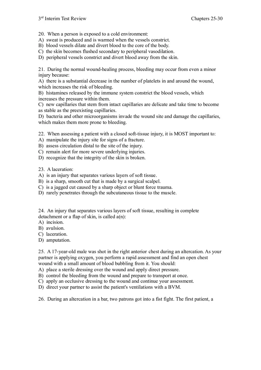 3rd Interim Test Review Chapters 25-30 - Page 14