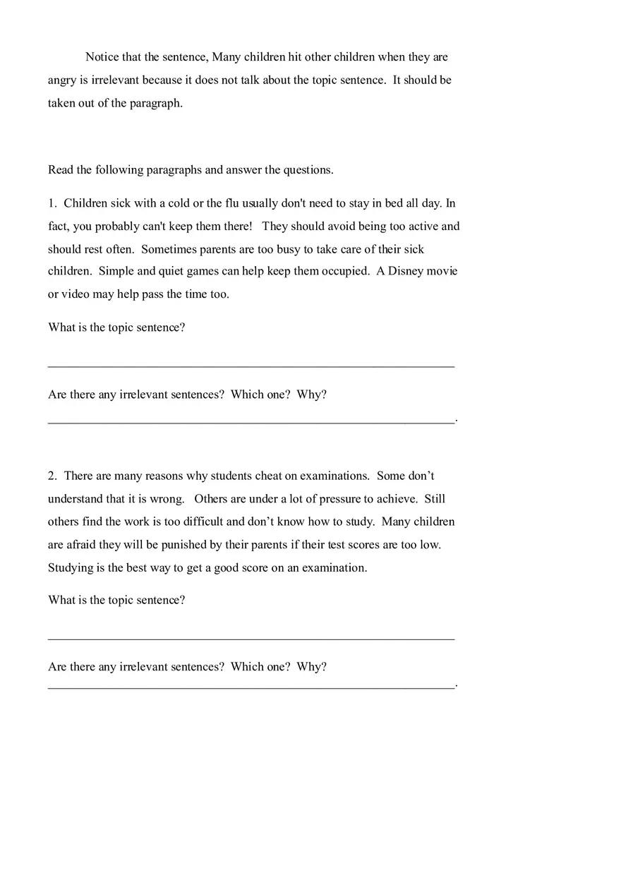 Sentence Building Pretest Ch2 - Page 4