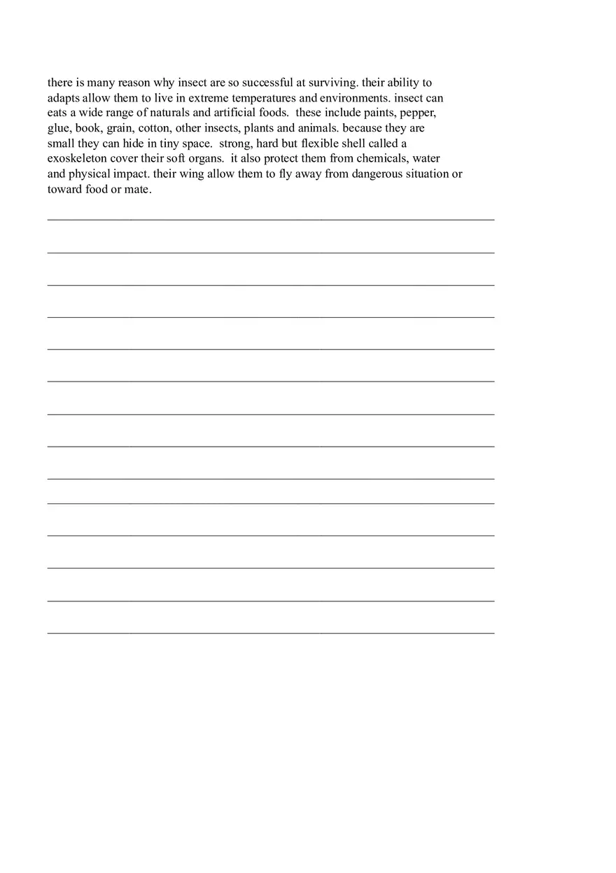 Sentence Building Pretest Ch5 - Page 5
